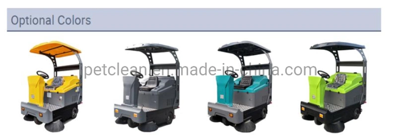 Industrial Batteries Type Rid on Floor Cleaning Sweeper for Workshop Outdoor and Big Place