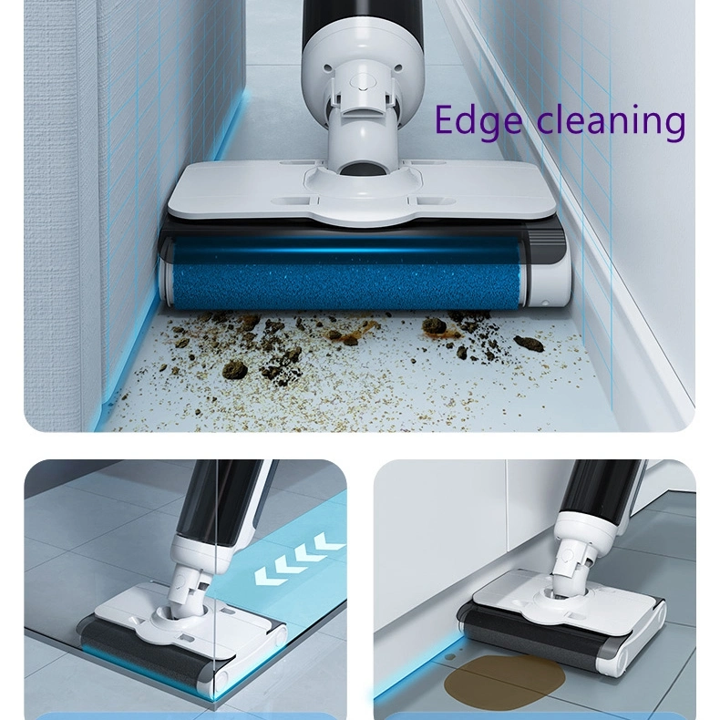 Floor Scrubber with 16000PA Suction Power to Capture All Dirt and Debris