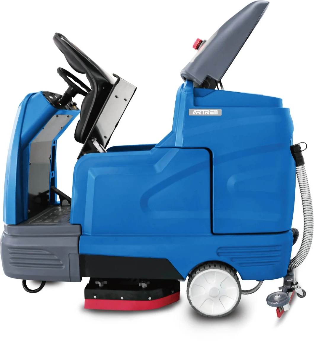 Electric Scrubber Floor Cleaning Ride-on Scrubber with Ergonomic Design