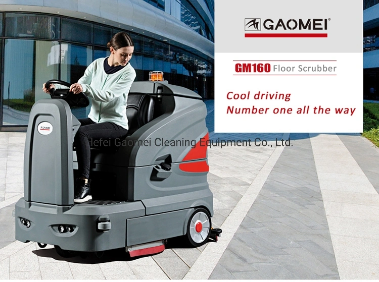 Ce Approved Airport Cleaning Use Ride on Floor Scrubber