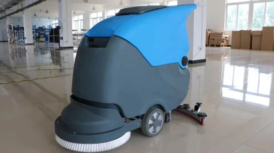 Handheld Hard Floor Cleaning Machine Automatic Walk Behind Electric Floor Scrubber