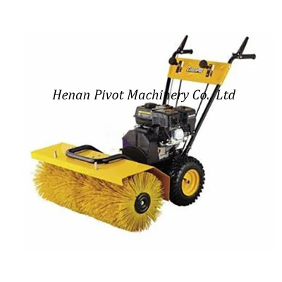 Hot Sale Small Road Hand Snow Thrower Walk Behind Snow Power Sweeper Machines Snow Sweeper