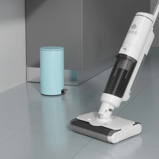 Floor Scrubber with 16000PA Suction Power to Capture All Dirt and Debris