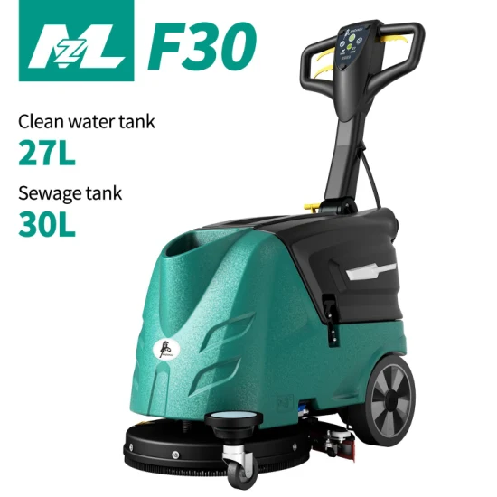 Walk-Behind Floor Sweeper No Dust and Water Stain Good Cleaning Effect