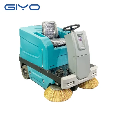 Industrial Road Cleaning Durable Floor Sweeper with Double Brush