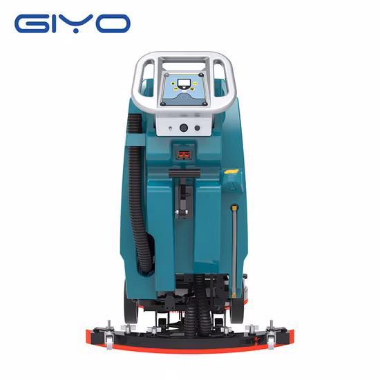 Industrial Battery Powered Cleaning Machine Single Disc Electric Walk Behind Floor Scrubber