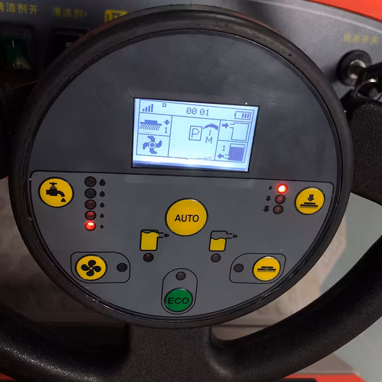 China Manufacturer Industrial Auto Ride-on Electric Cleaning Equipment Washing Machine Floor Scrubber