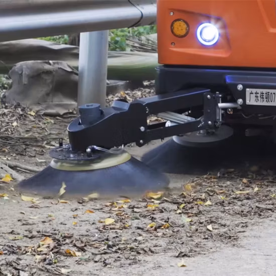 China Supplier Outdoor Big Size Battery Power Road Street Cleaning Machine Electric Floor Sweeper