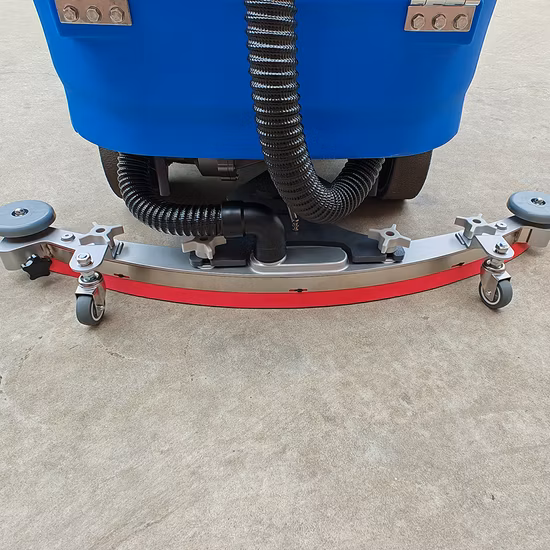Highest Efficiency Industrial Battery Type Automatic Ride on Floor Scrubber Dryer with Big Tank