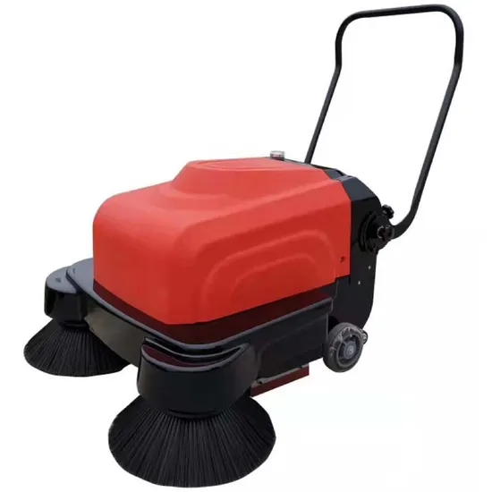 Walk Behind Powerful Electric Road Sweeper