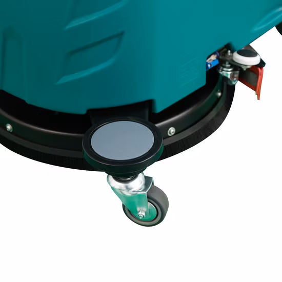 CE Approved Walk Behind Hand Pushing Floor Scrubber Dryer Cleaning Equipment for Supermarket Restaurant