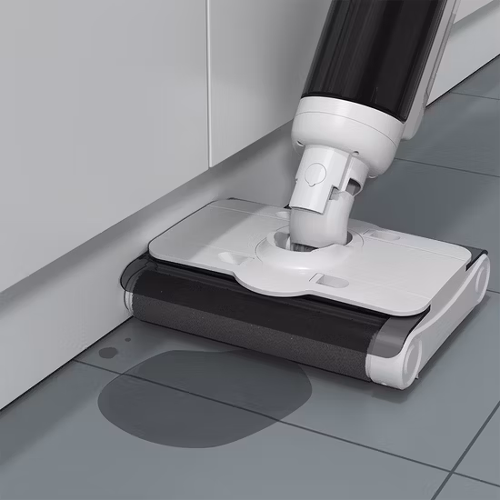 High-Powered 3-in-1 Edge-Cleaning Household Floor Scrubber