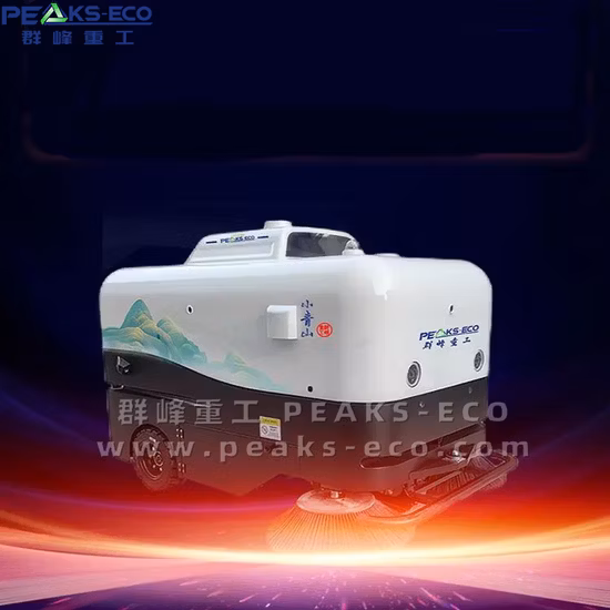 Battery Operation Street Design Full Cover Cabin Road Sweeper (S1900ED) for Cleaning Road and Garden Brick Paved Floor